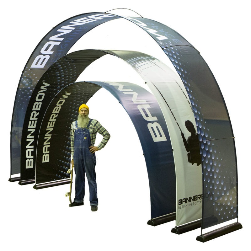 Bannerbow Indoor Event Arch