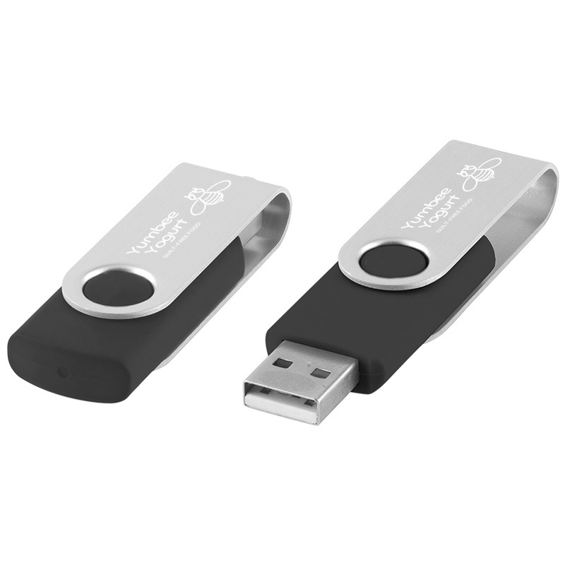 Engraved Folding USB Stick - 4GB