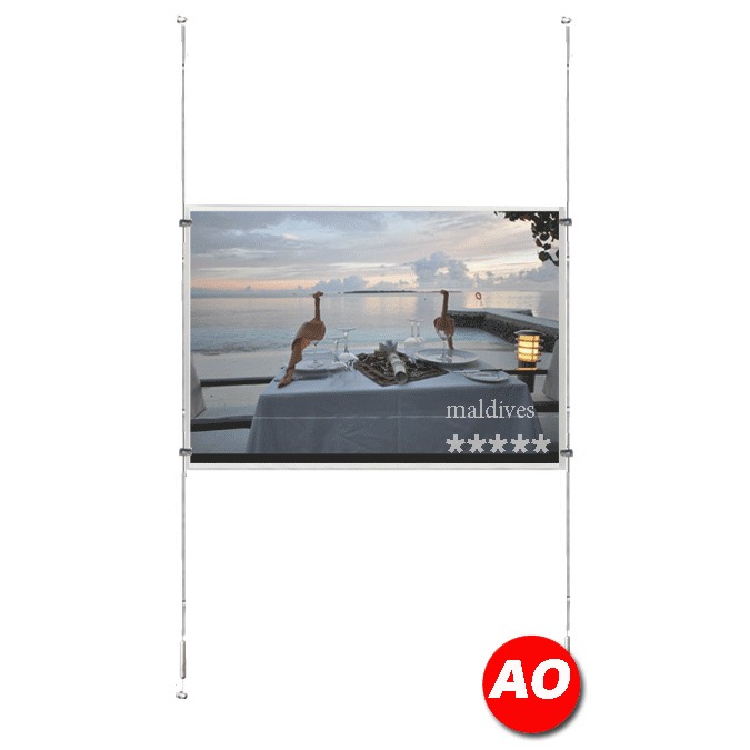 1x A0 Poster Holder Kit - Landscape