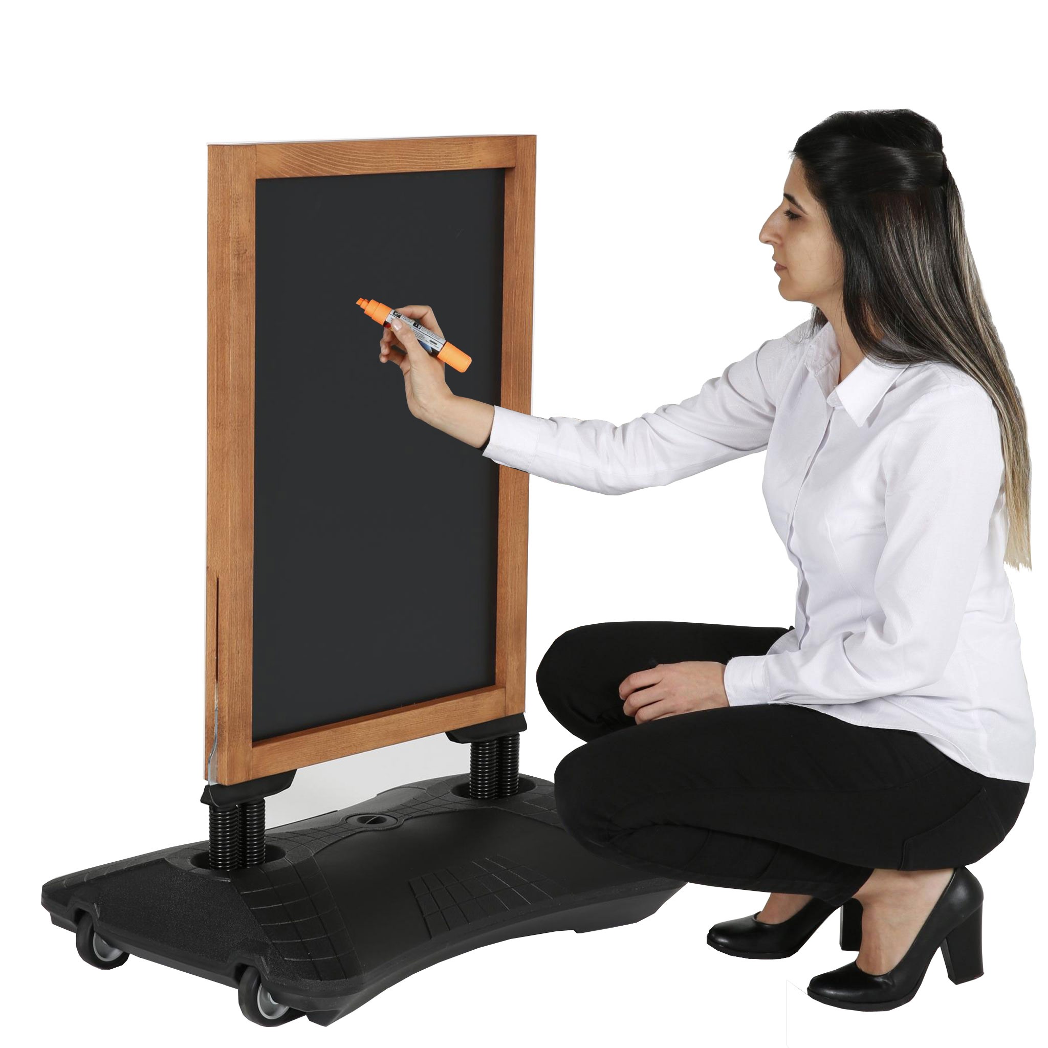 Economy Waterbase Chalkboard Pavement Sign