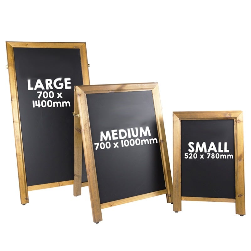 Chunky A-Frame Chalkboard