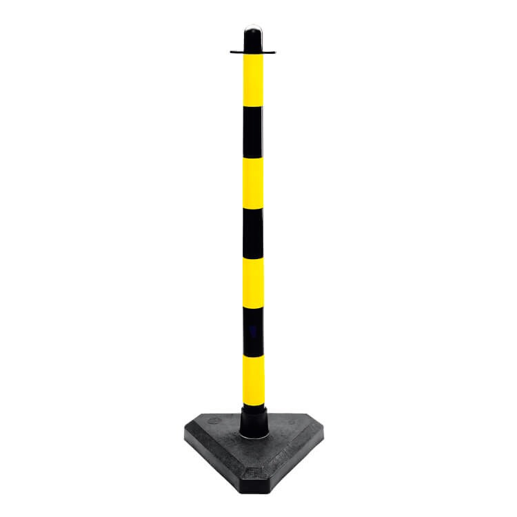 Concrete Base Chain Barrier Kit - 6 Posts - 10m Chain