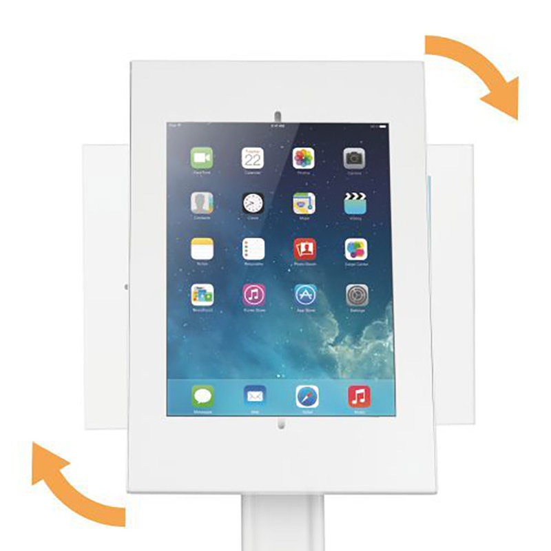 Table Top Lockable iPad Holder  