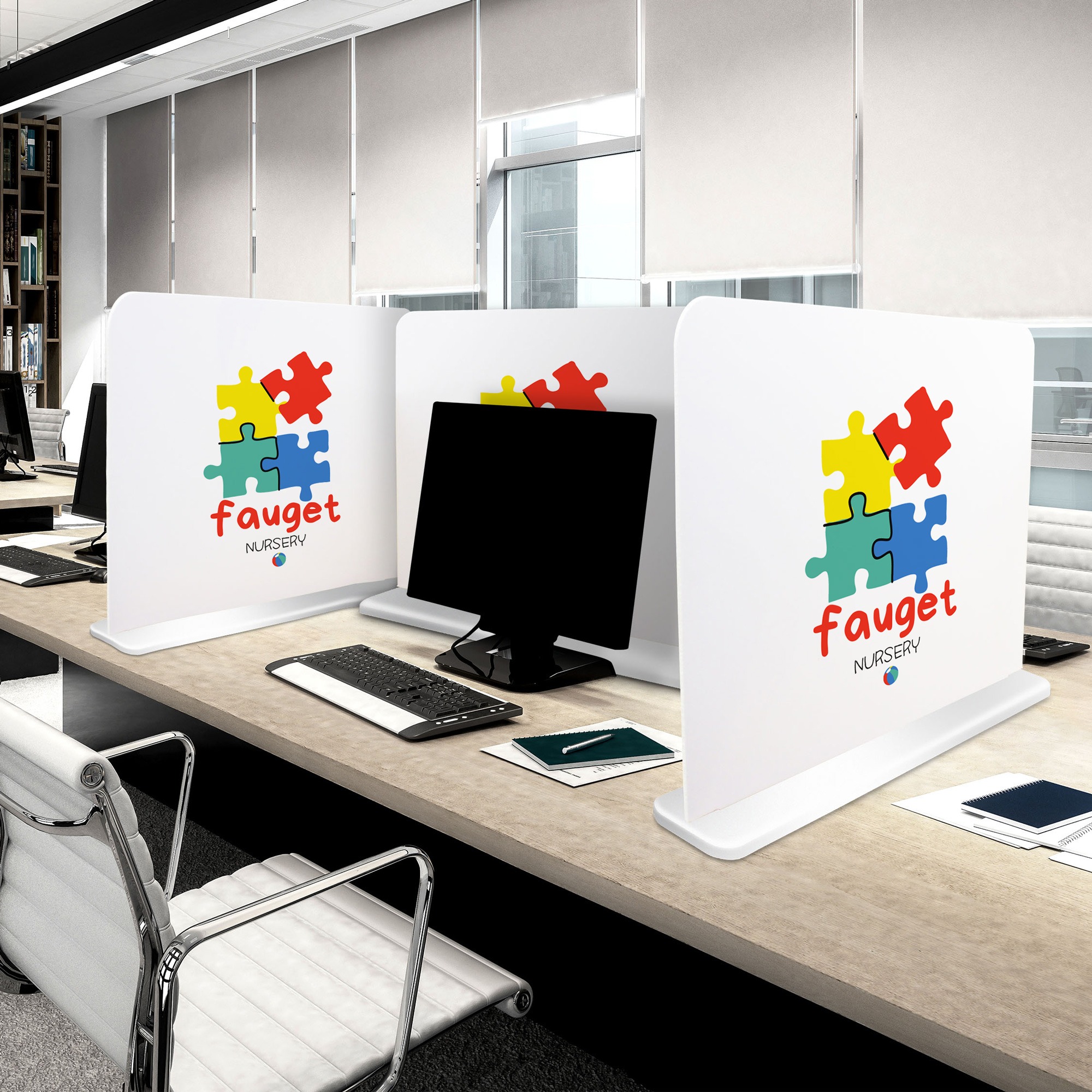 Freestanding Desk Dividers