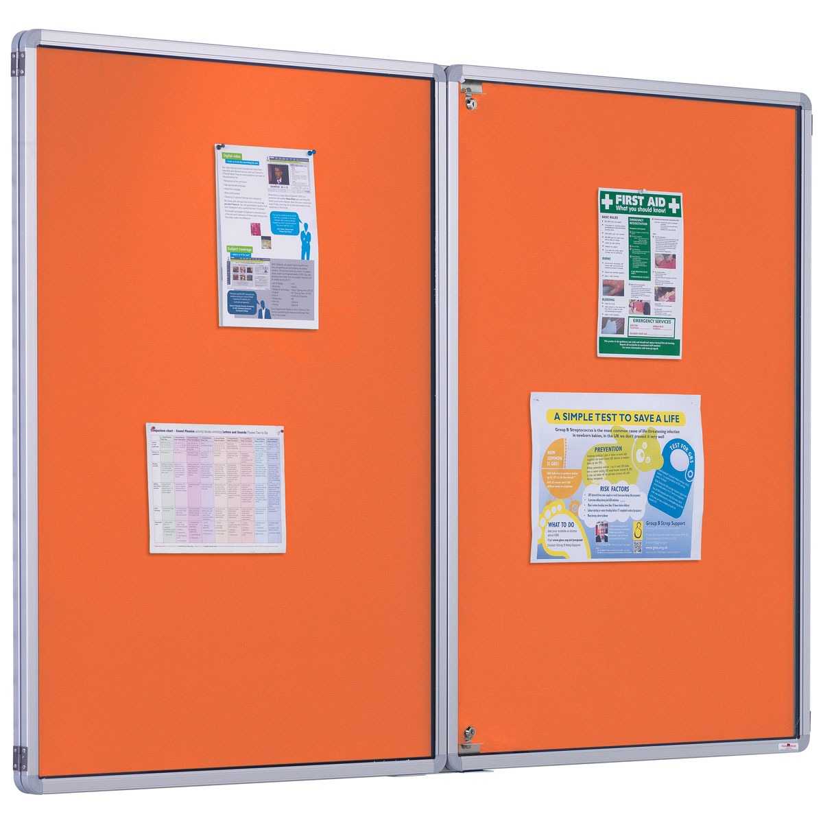 Accents FlameShield Tamperproof Noticeboard