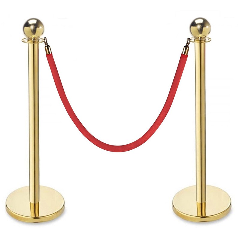 Gold Post Stanchion - PAIR