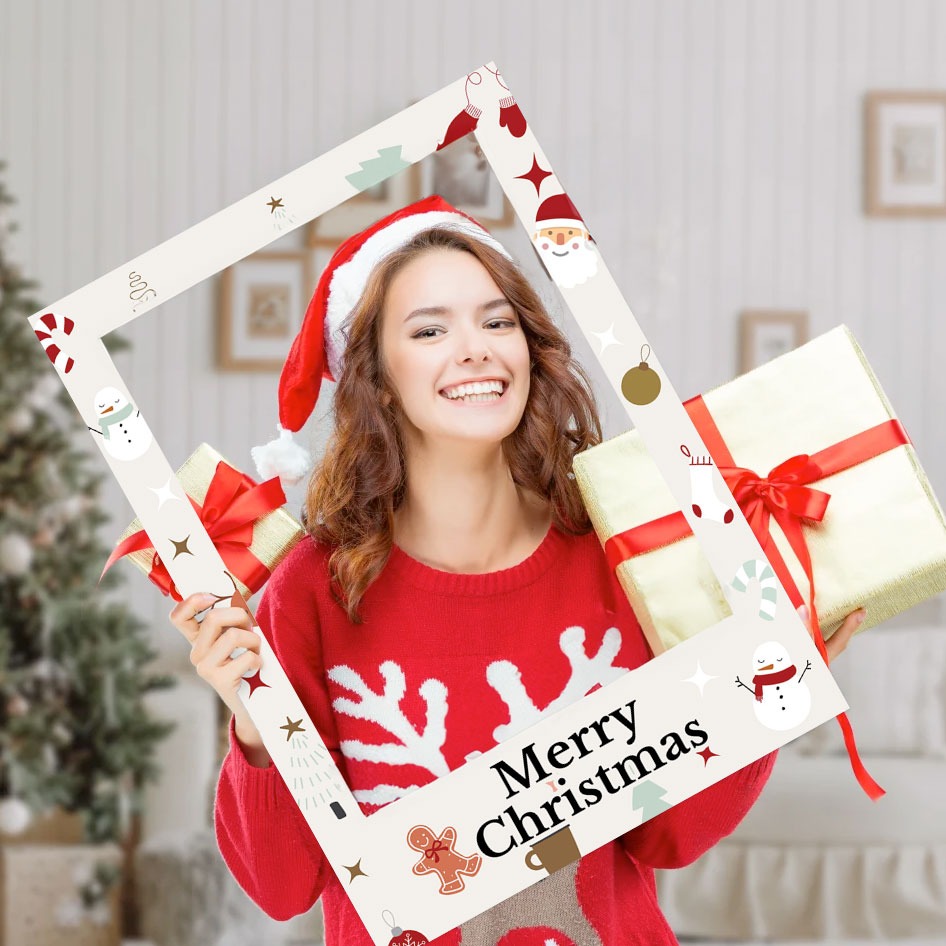 Christmas Selfie Frames