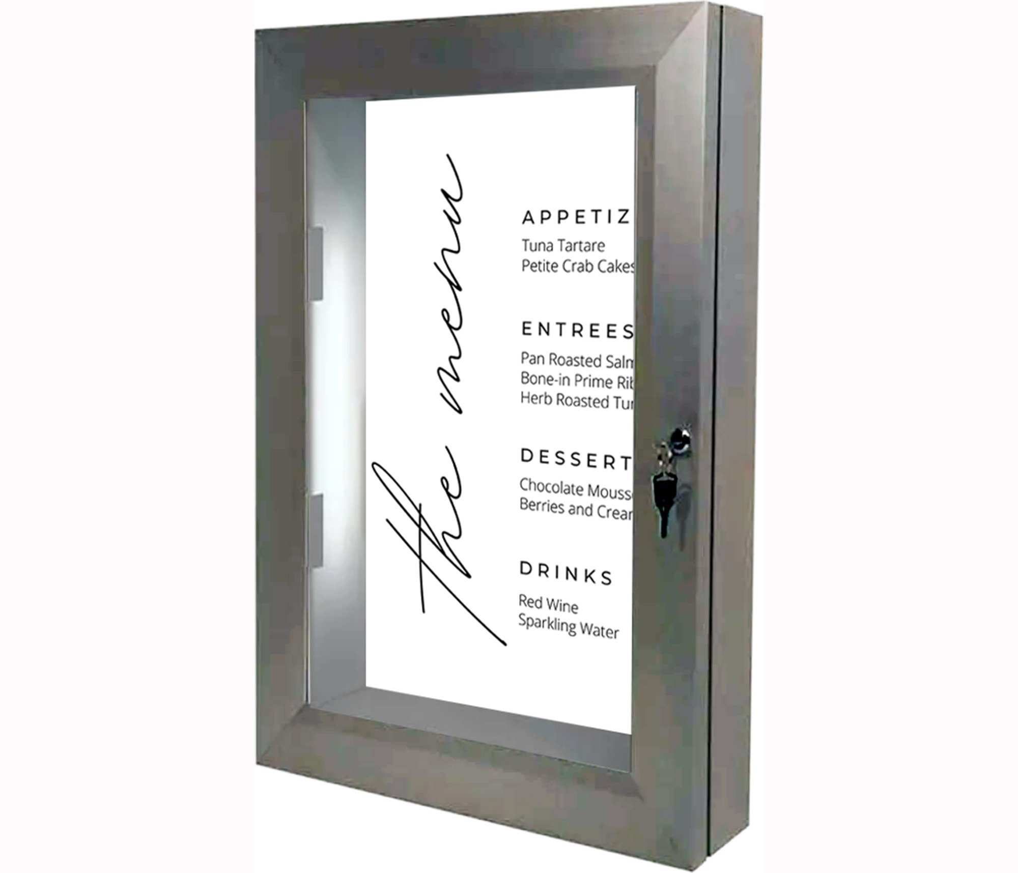 Illuminated Menu Case