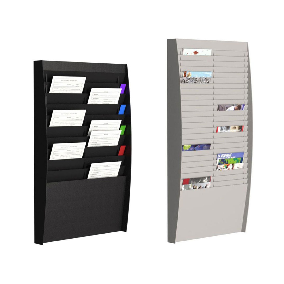 Large Capacity A4 Literature Wall Organiser