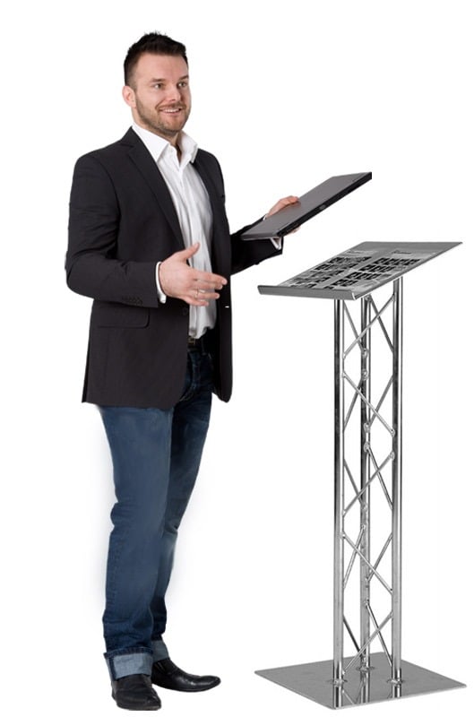 Compact Metal Truss Lectern