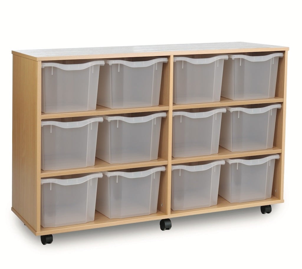 Jumbo Classroom Storage 12 Trays