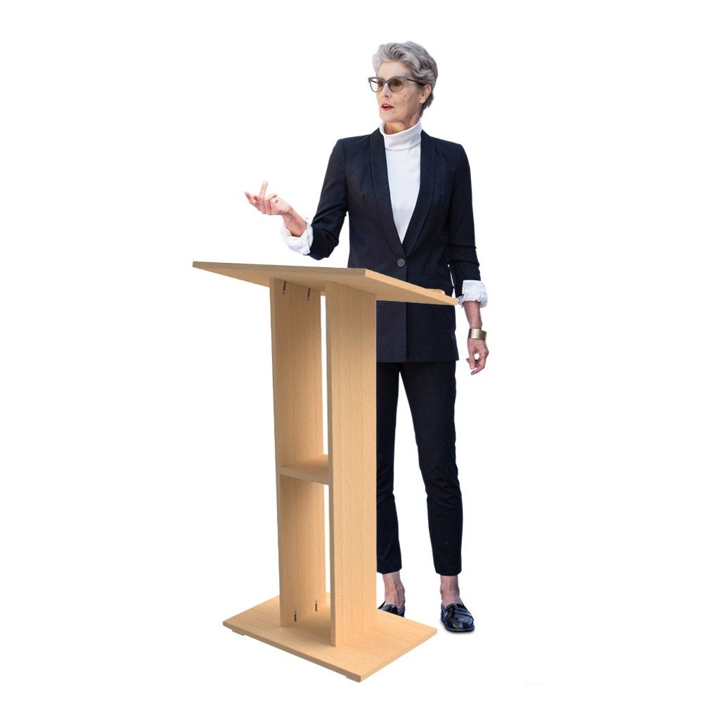 Low Cost Wooden Lectern