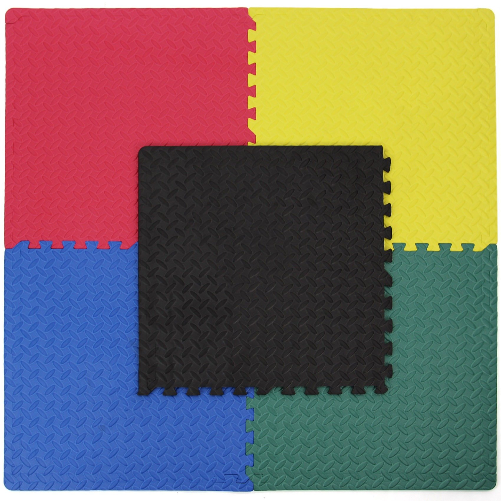 Interlocking Floor Tiles - Pack of 8