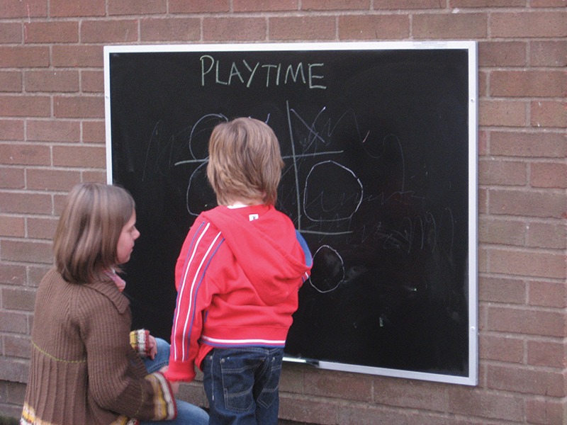 Outdoor Schools Chalk Board