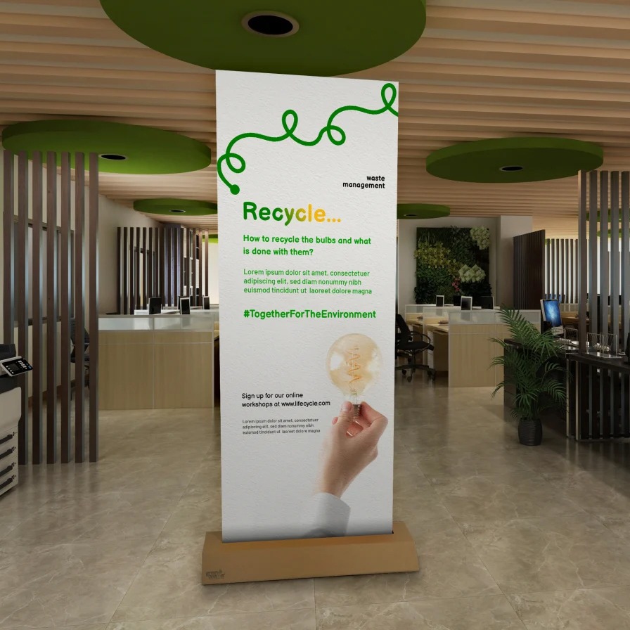 Eco-Friendly Roller Banner Stand