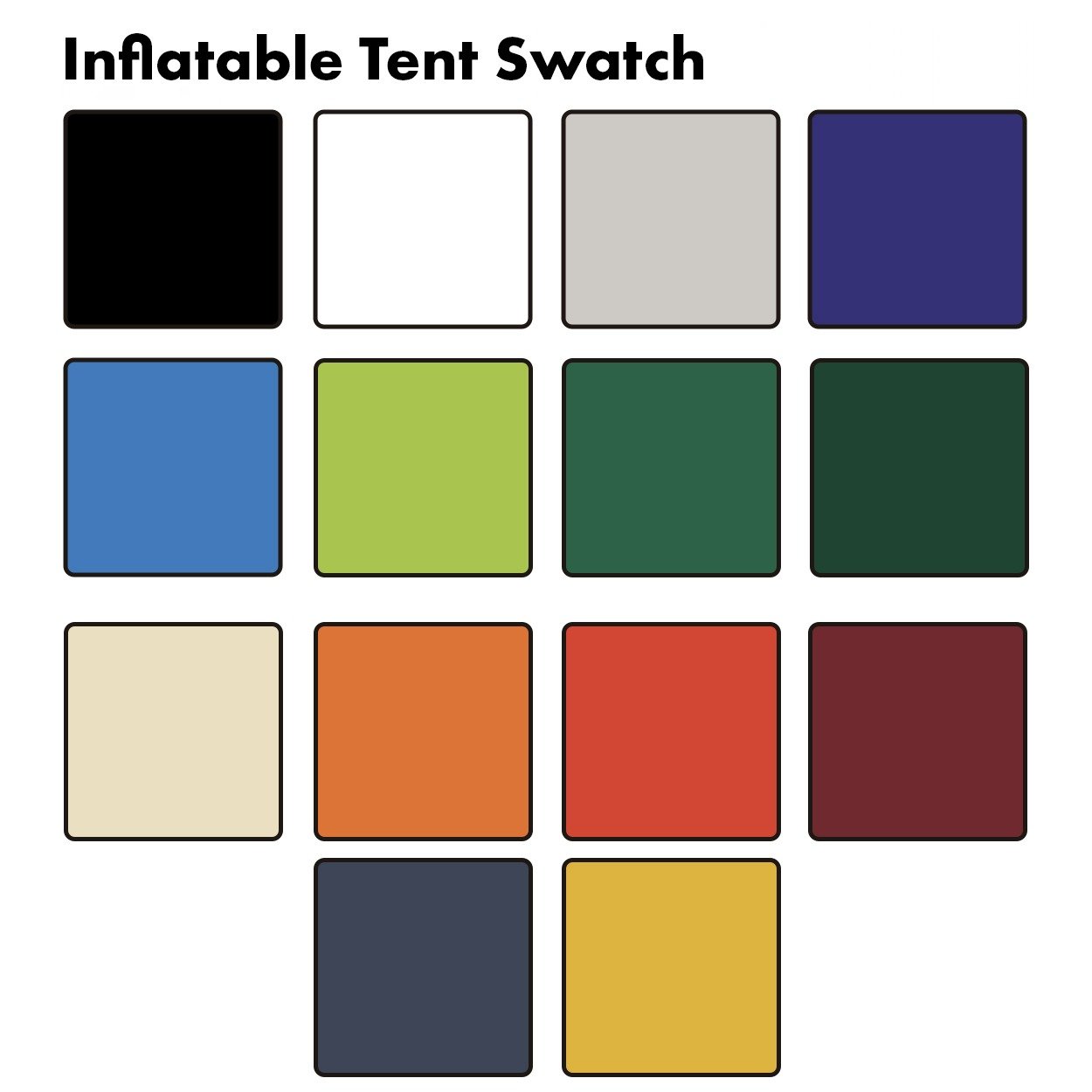 Plain Expo Inflatable Tent - 4x4m