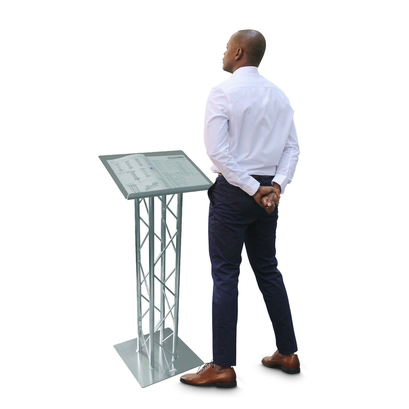 Quad Metal Truss Lectern