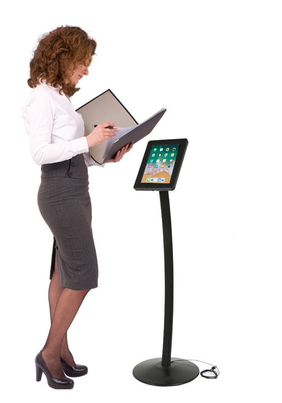 Premium Curved iPad Kiosk