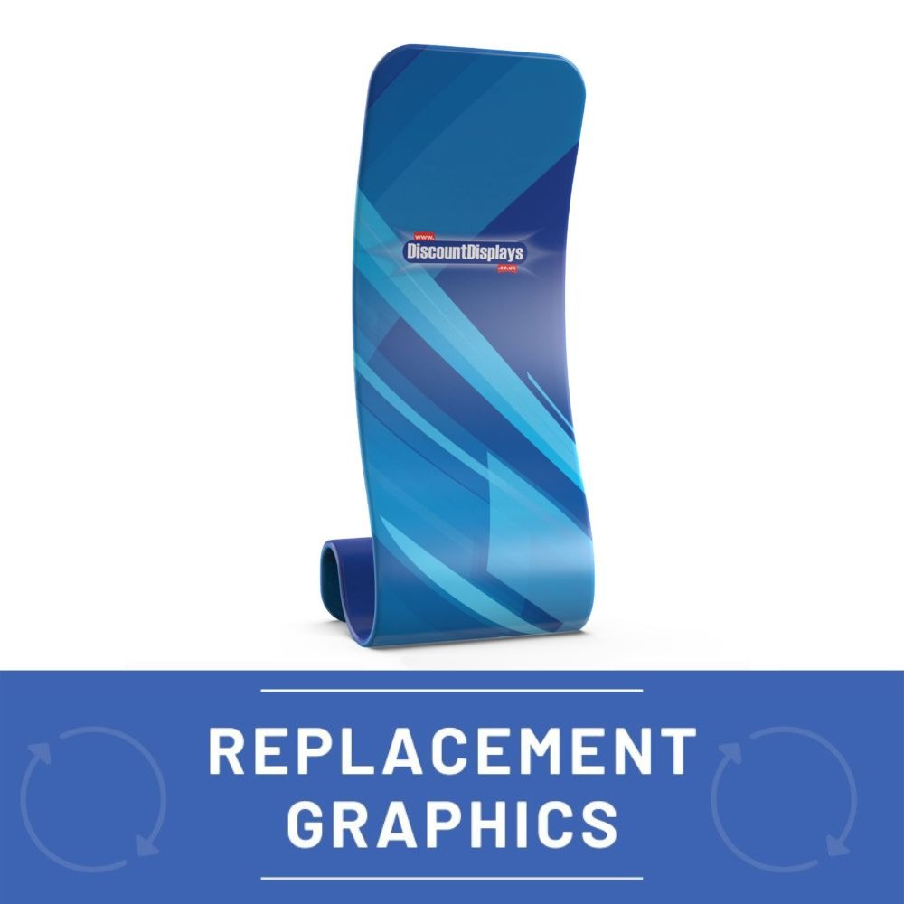 Fabric Stands Replacement Graphics - Stretch Snake