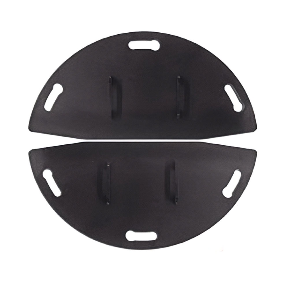 Ballast Plates for Inflatable Arch