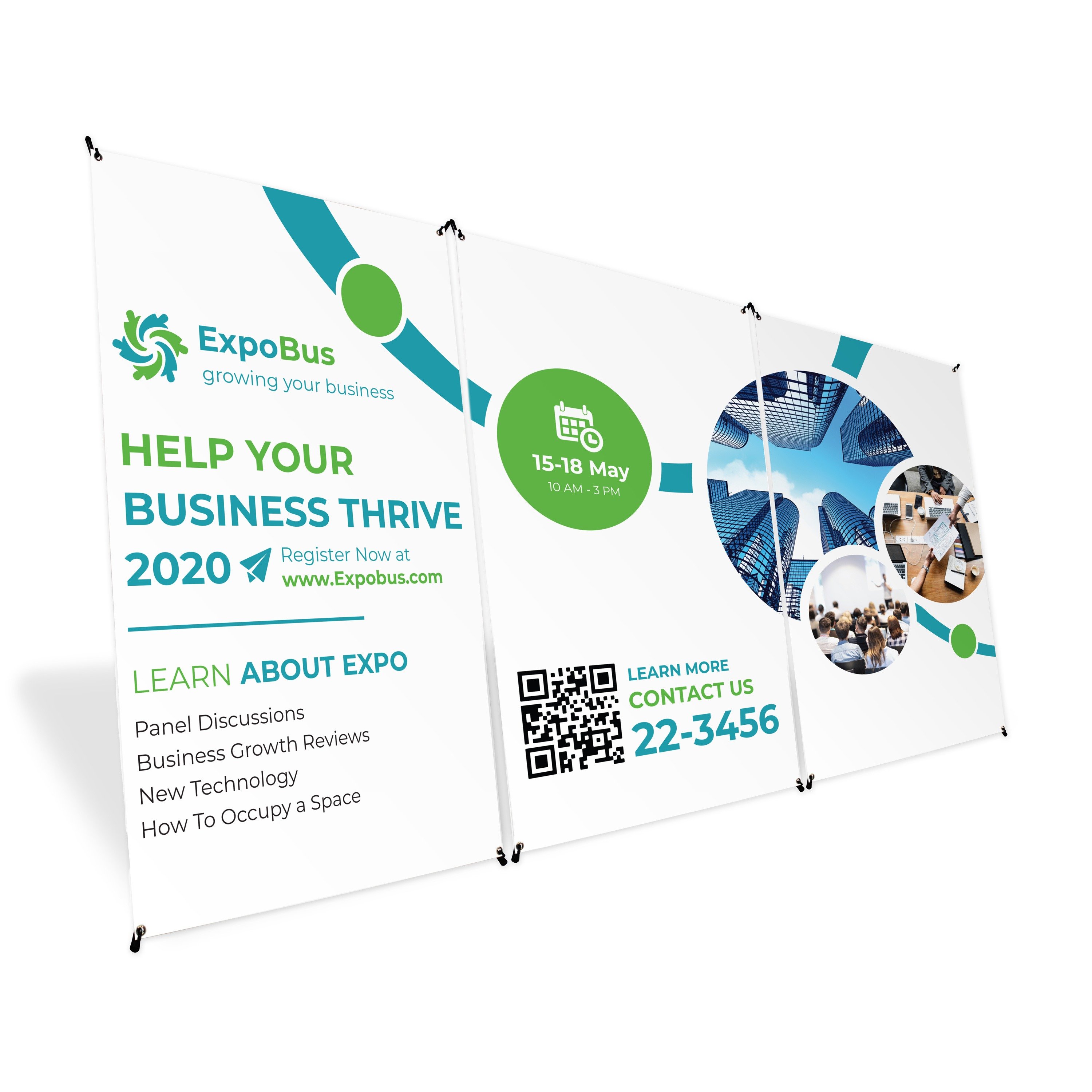 X Banner Stand 1200mm Wide