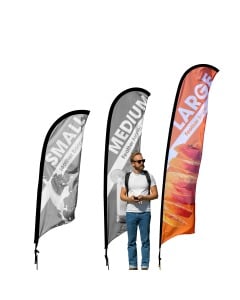 Large 4.7m Feather Flag