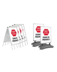 School Exam Pavement Sign Bundle