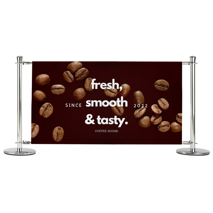 Cafe Barrier Design Template - Premium Kit