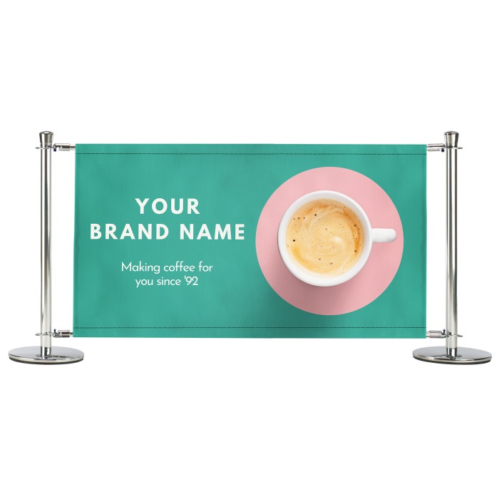 Cafe Barrier Design Template - Premium Kit