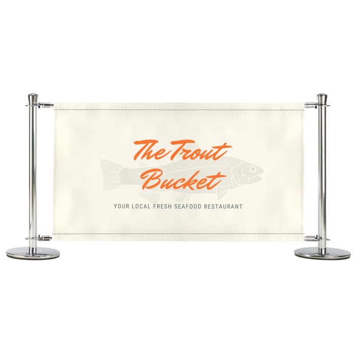 Cafe Barrier Design Template - Premium Kit