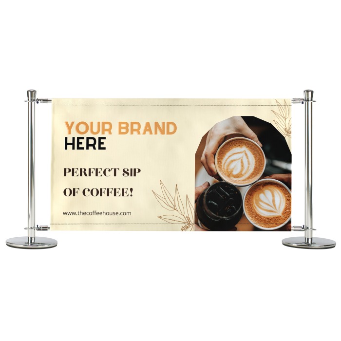 Cafe Barrier Design Template - Premium Kit