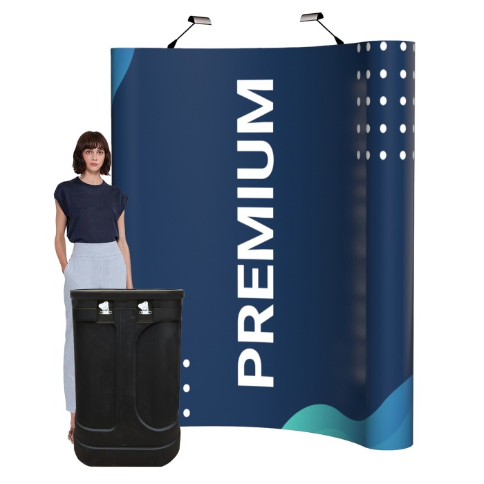 Premium 3x2 exhibition pop up stand