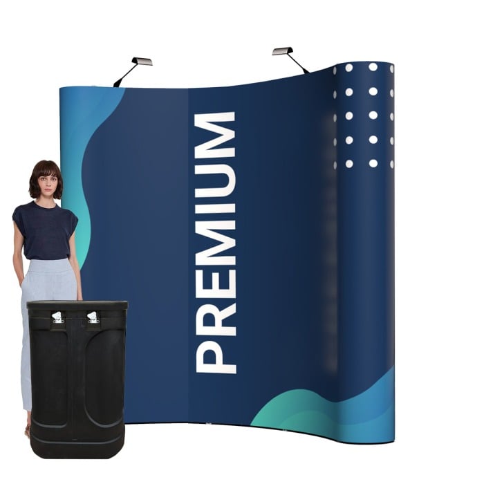 Premium 3x3 exhibition pop up stand