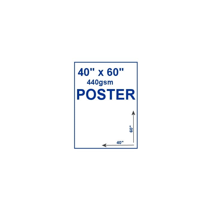 40" x 60" 440gsm PVC Poster