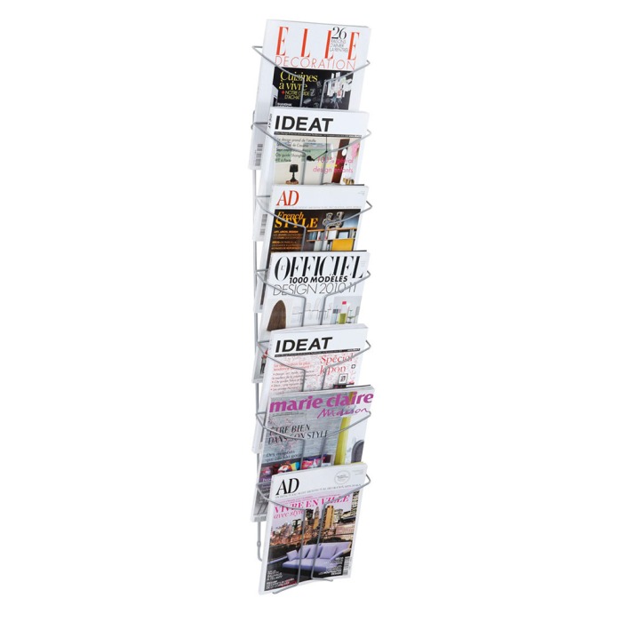 Wall Mounted Wire Literature Display