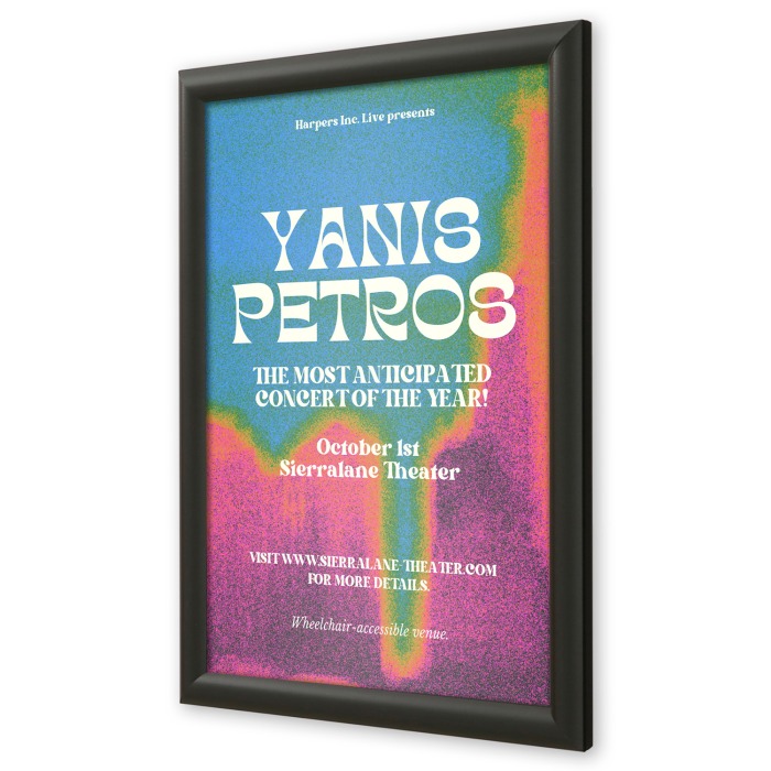 Black Poster Frames