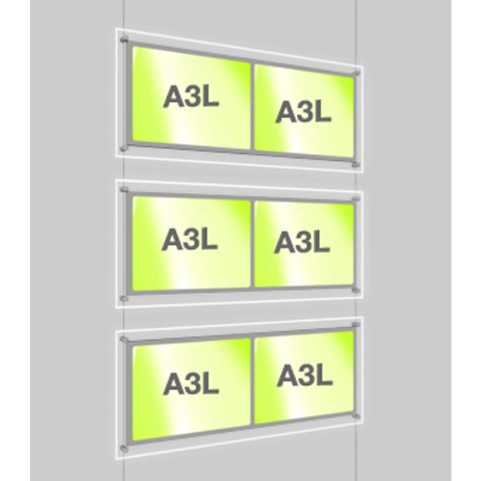 LED Light Pocket Display