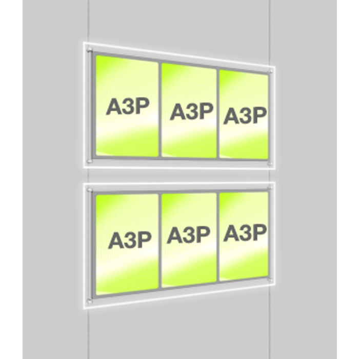 A3 Illuminated Display System