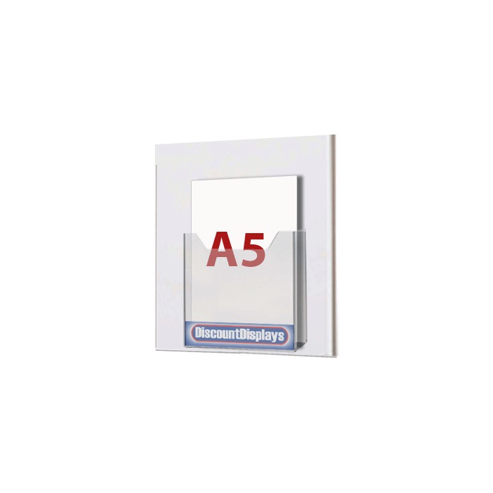 Cable System Leaflet Dispenser - 1xA5 on A4 Centre