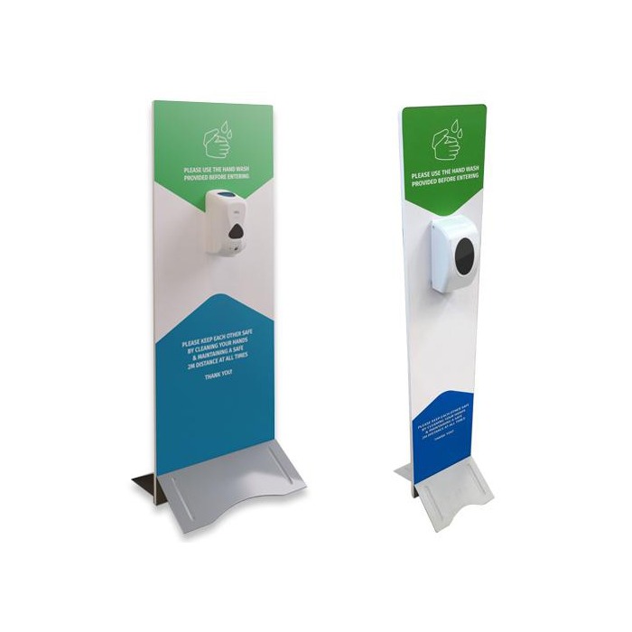 Custom Printed Hand Sanitiser Station