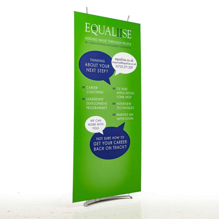 D4 Deluxe Tensioned Banner Stand