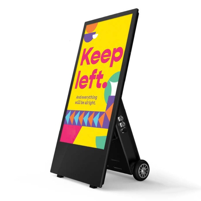 High Brightness Digital Pavement Sign