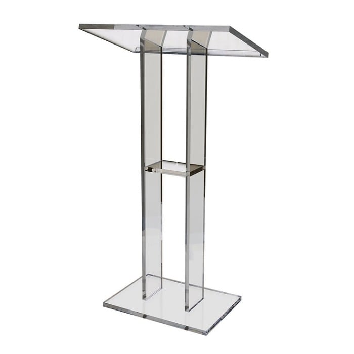 Full Acrylic Lectern