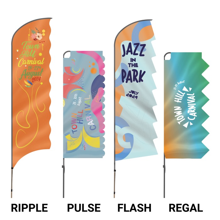 Custom Branded Festival Flags