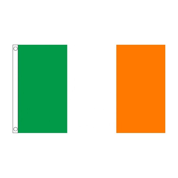 Printed Flag of Ireland - 5ft x 3ft Polyester Flag