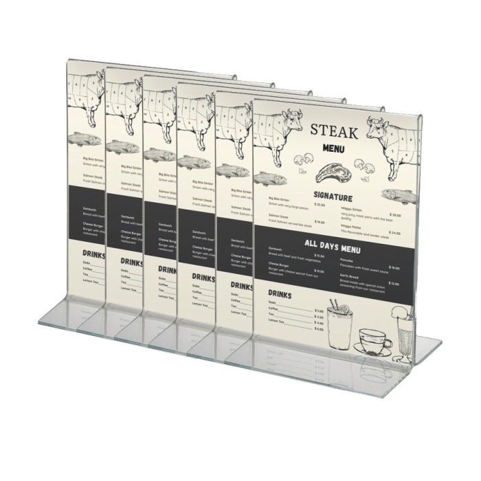 Acrylic Menu Holder Bundle