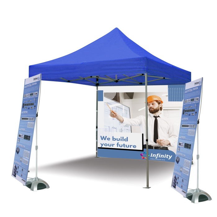 Outdoor Tent and Banners Kit