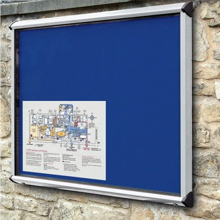 Shield exterior noticeboard