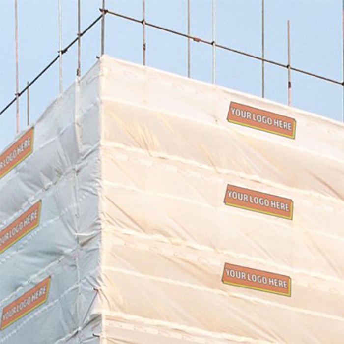 Custom printed Scaffold Sheeting