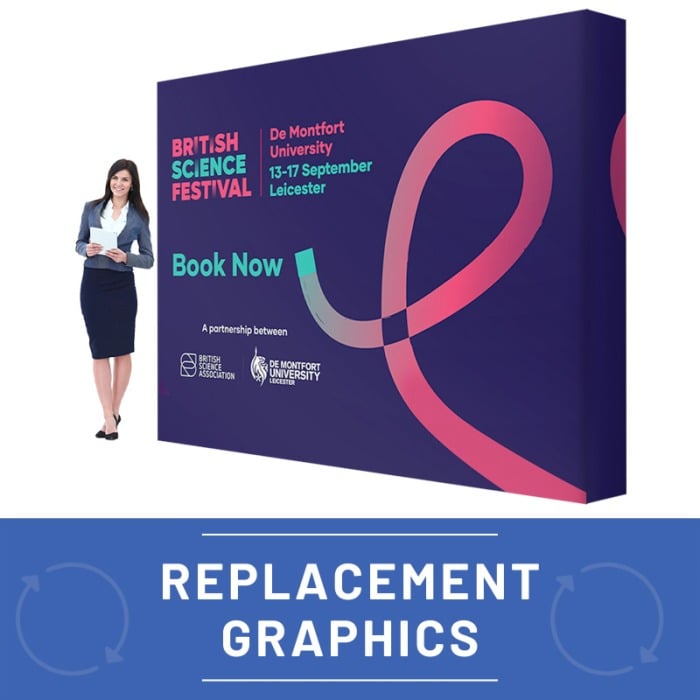 Edge Fabric Pop-up Replacement Graphics